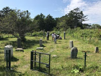 古釜布日本人墓地